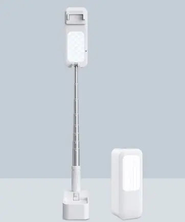 Wireless Retractable Stand with Fill Light Tripod