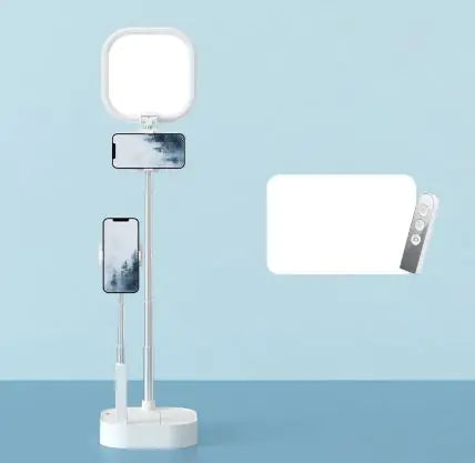 Wireless Retractable Stand with Fill Light Tripod