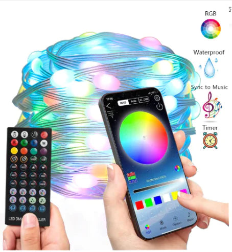 DIY Remote Control Christmas Tree Lights