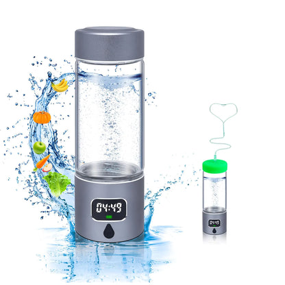 Hydrogen Water Bottle Health Hydrogen Water Bottle Generator with 4th Generation SPE PEM Technology Portable Hydro Water Bottle Machine BirthdayXmas Gift for HusbandWifeLoversFriendsTravel
